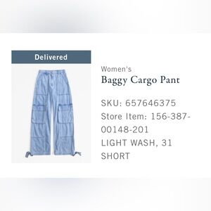 Abercrombie Baggy Cargo pant